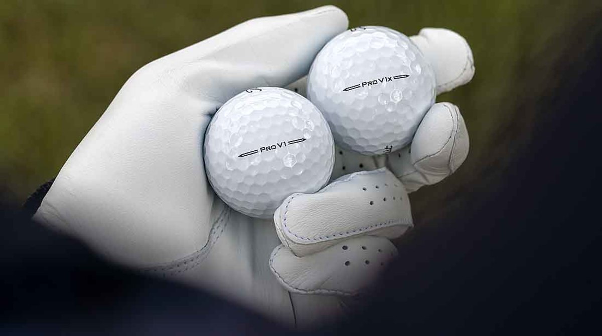 The next generation of Titleist Pro V1 and Pro V1x golf balls.